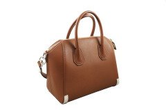 GIVENCHY Small Antigona Metal Corners Leather Bag