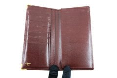 CARTIER Must De Cartier Bordeaux Long Wallet