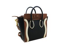 CELINE Runway Tricolor Nano Luggage Bag