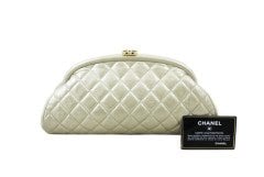 CHANEL Shiny Timeless Clutch