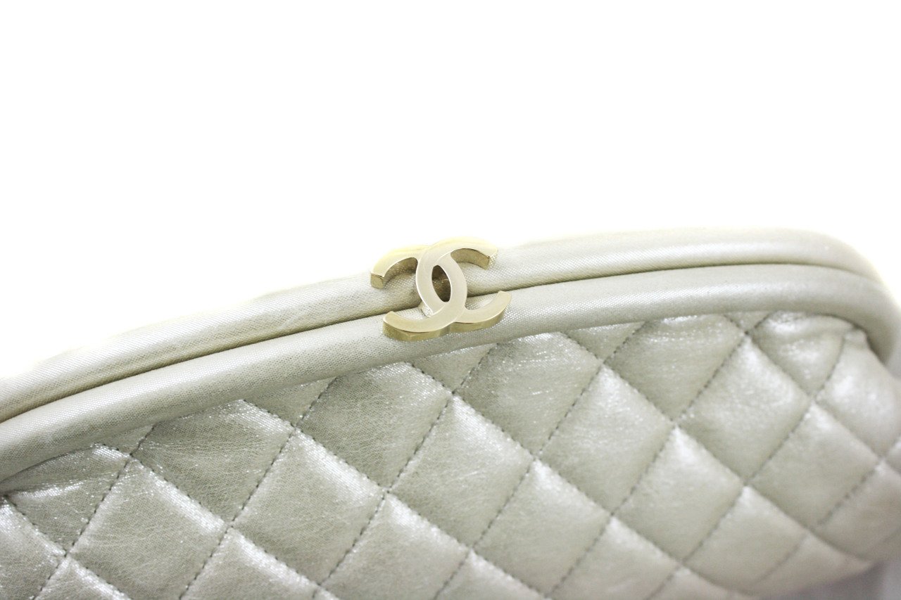 CHANEL Shiny Timeless Clutch