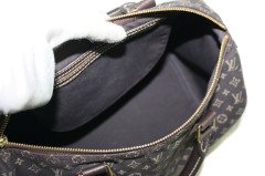 LOUIS VUITTON Monogram Mini Lin Speedy 30 Satchel