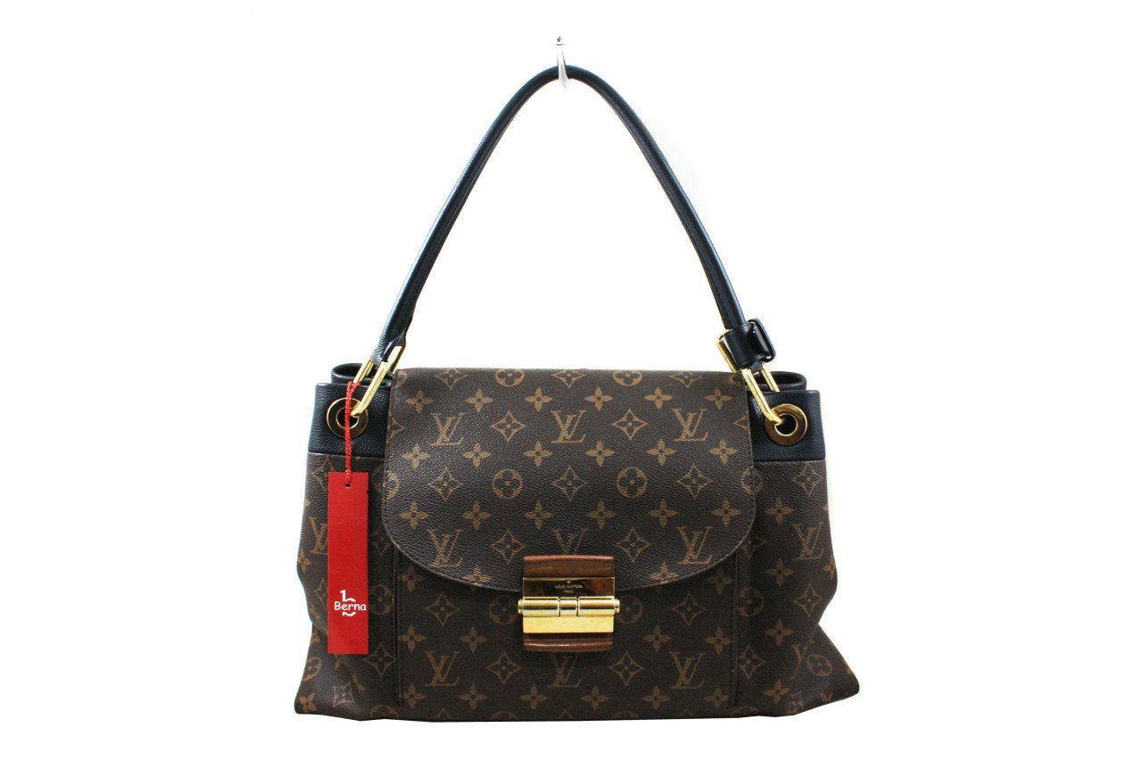 LOUIS VUITTON Monogram Canvas Black Olympe Bag