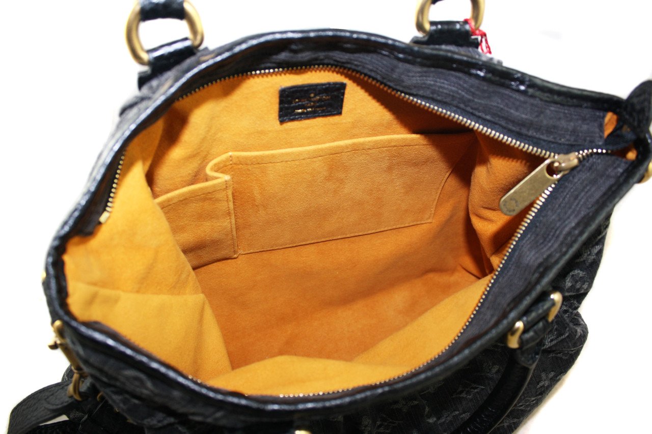 LOUIS VUITTON Monogram Denim Neo Cabby GM Tote
