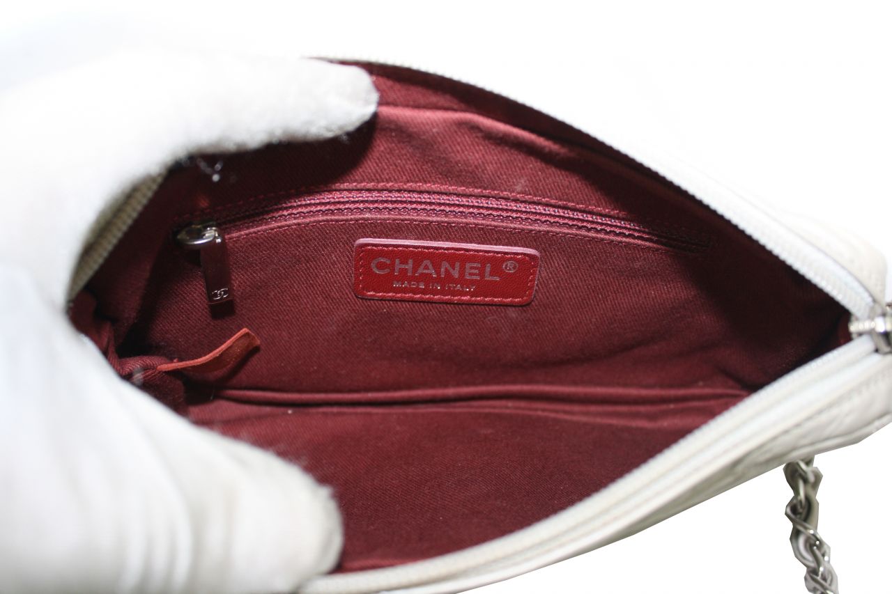 CHANEL Cambon Line Leather Small Shoulder Bag