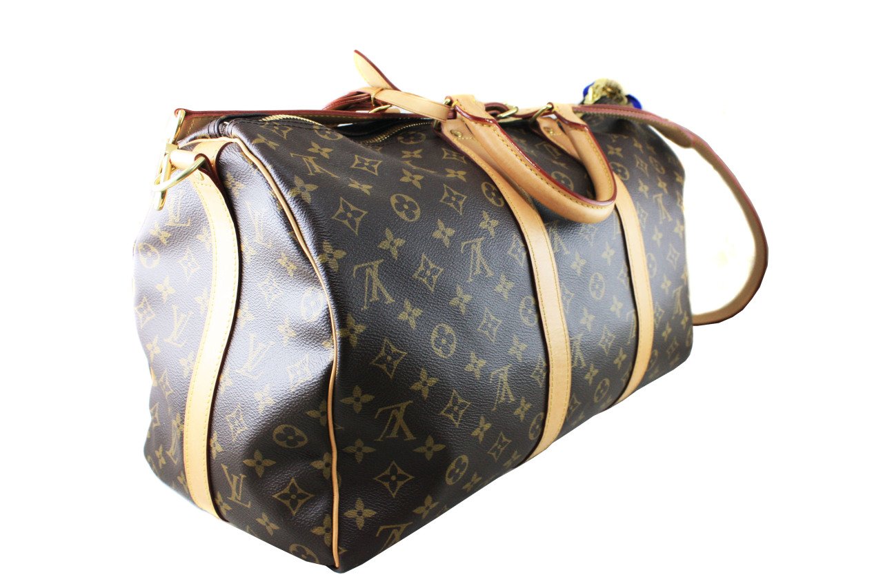 LOUIS VUITTON Monogram Canvas Keepall Bandouliere 45