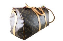 LOUIS VUITTON Monogram Canvas Keepall Bandouliere 45