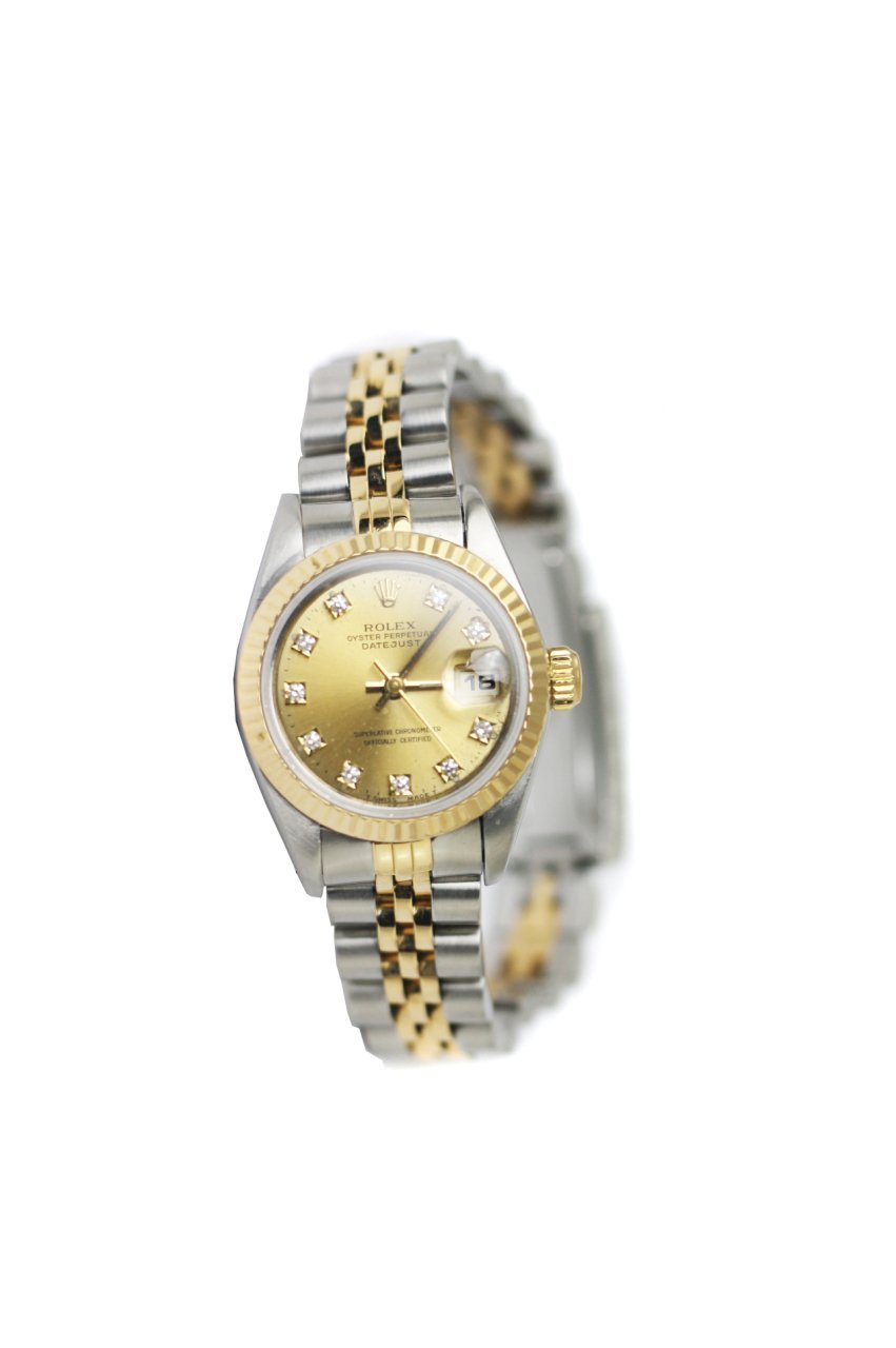 ROLEX 18k Yellow Gold/Steel Datejust 26mm Jubilee