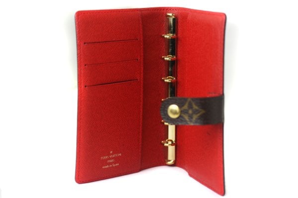 LOUIS VUITTON Small Tin Tin Groom Bellboy Ring Agenda Cover