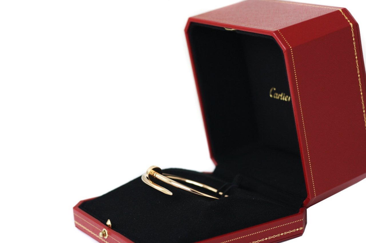 CARTIER 18k Rose Gold Juste Un Clou Bracelet-Bilezik