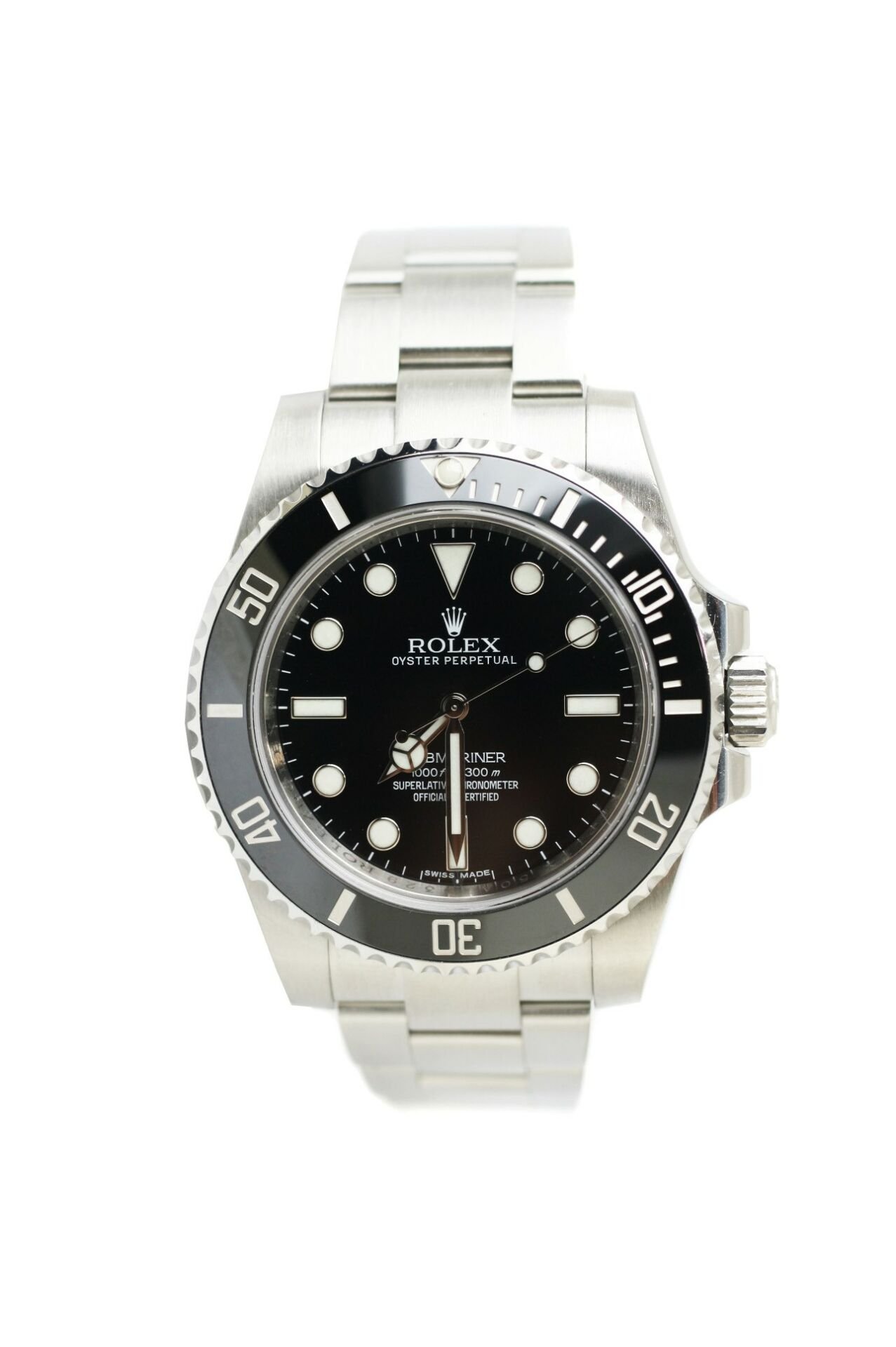 ROLEX Submariner No Date 40mm Steel 114060