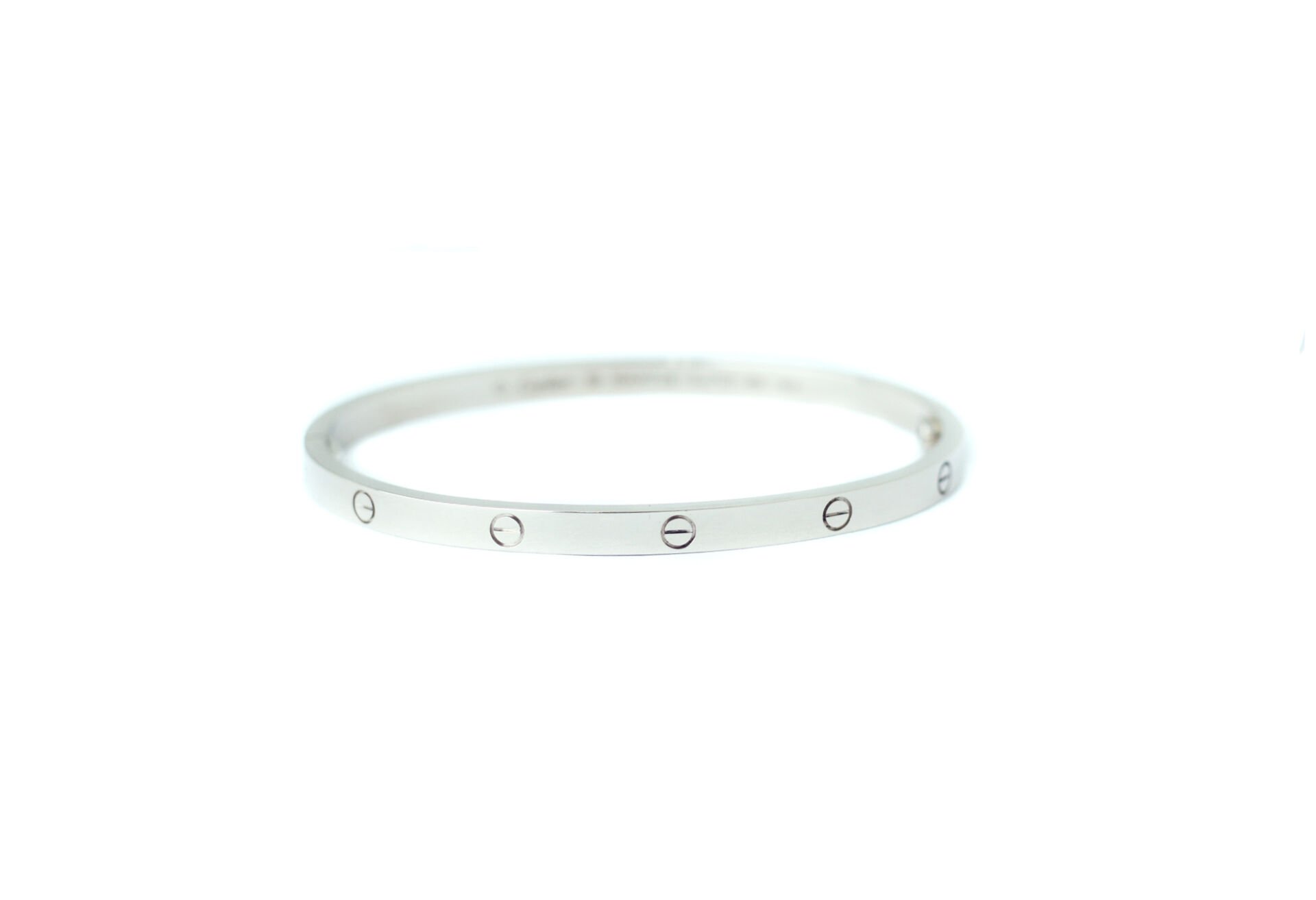 CARTIER 18k White Gold Love PM