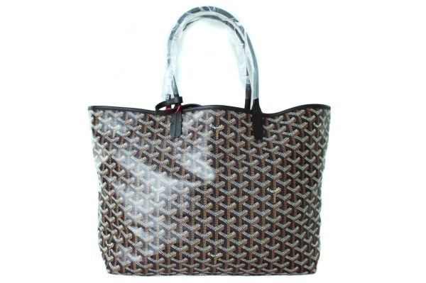 GOYARD Goyardine Black Saint Louis PM