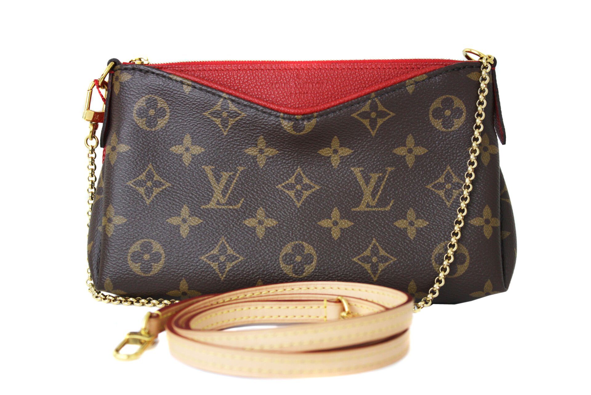 LOUIS VUITTON Monogram Pallas Clutch