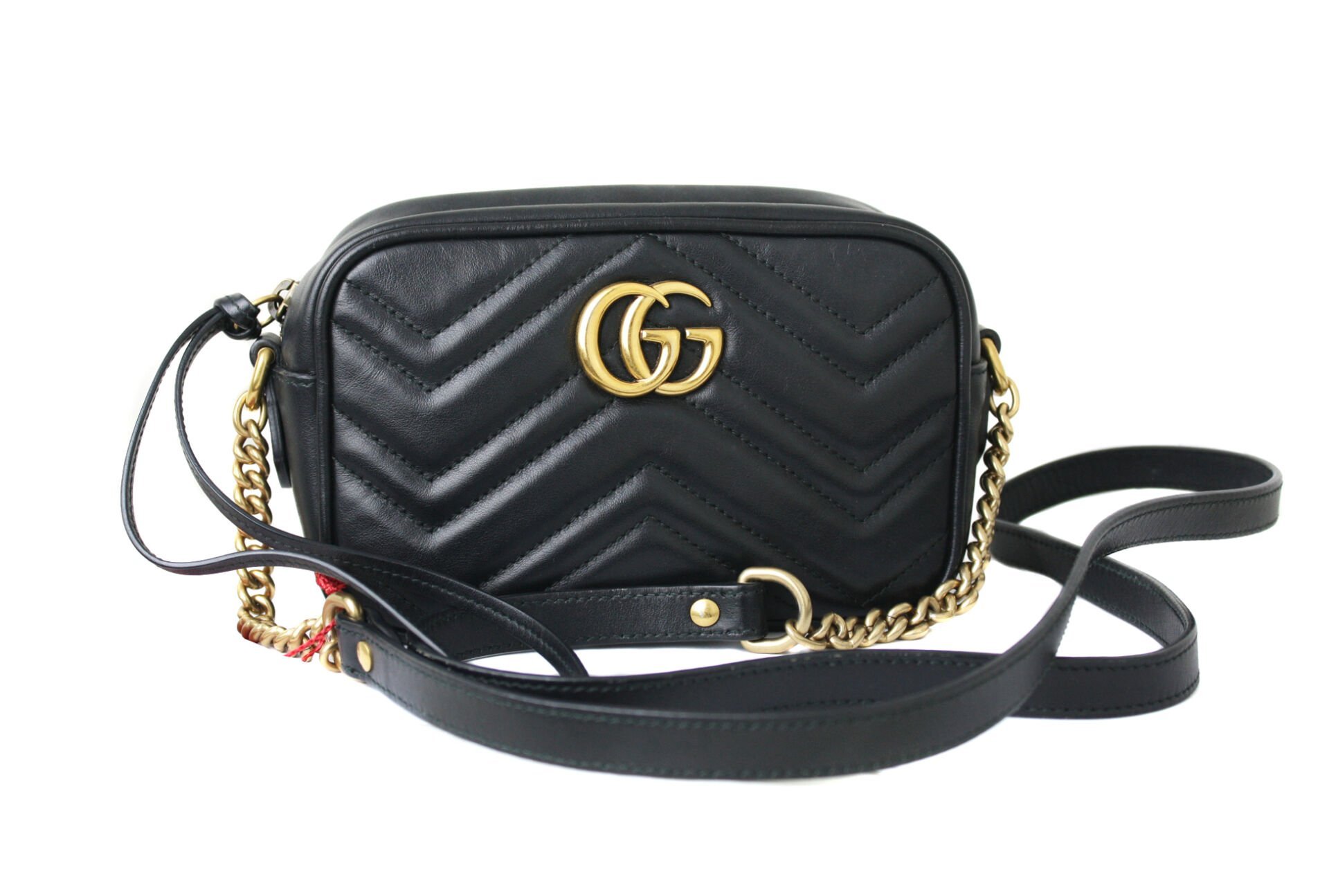 GUCCI GG Marmont Small Matelassé Shoulder Bag