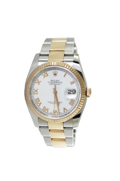 ROLEX Datejust 36mm Everose Gold/Steel Oyster