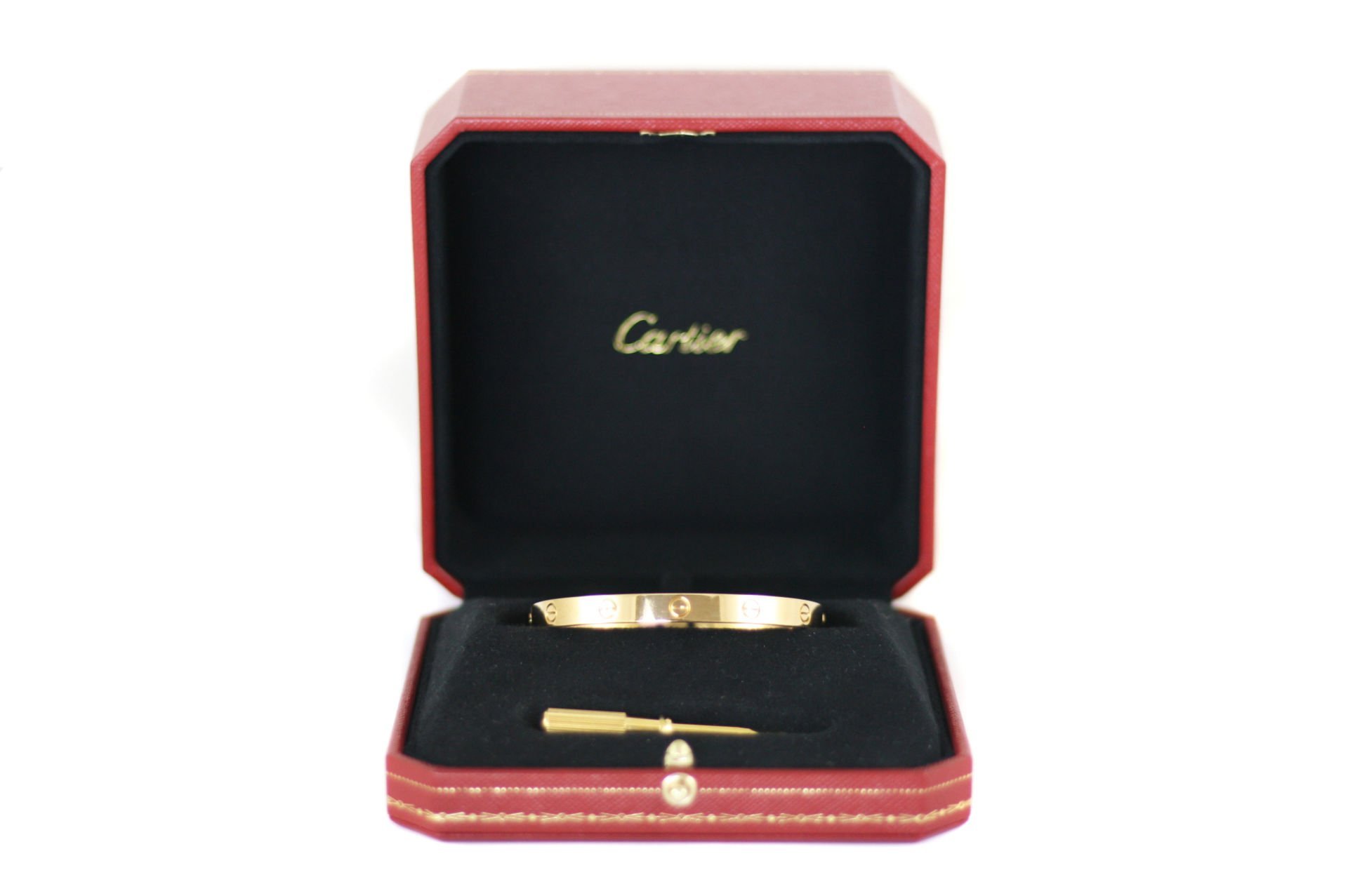 CARTIER 18k Yellow Gold Love Bracelet