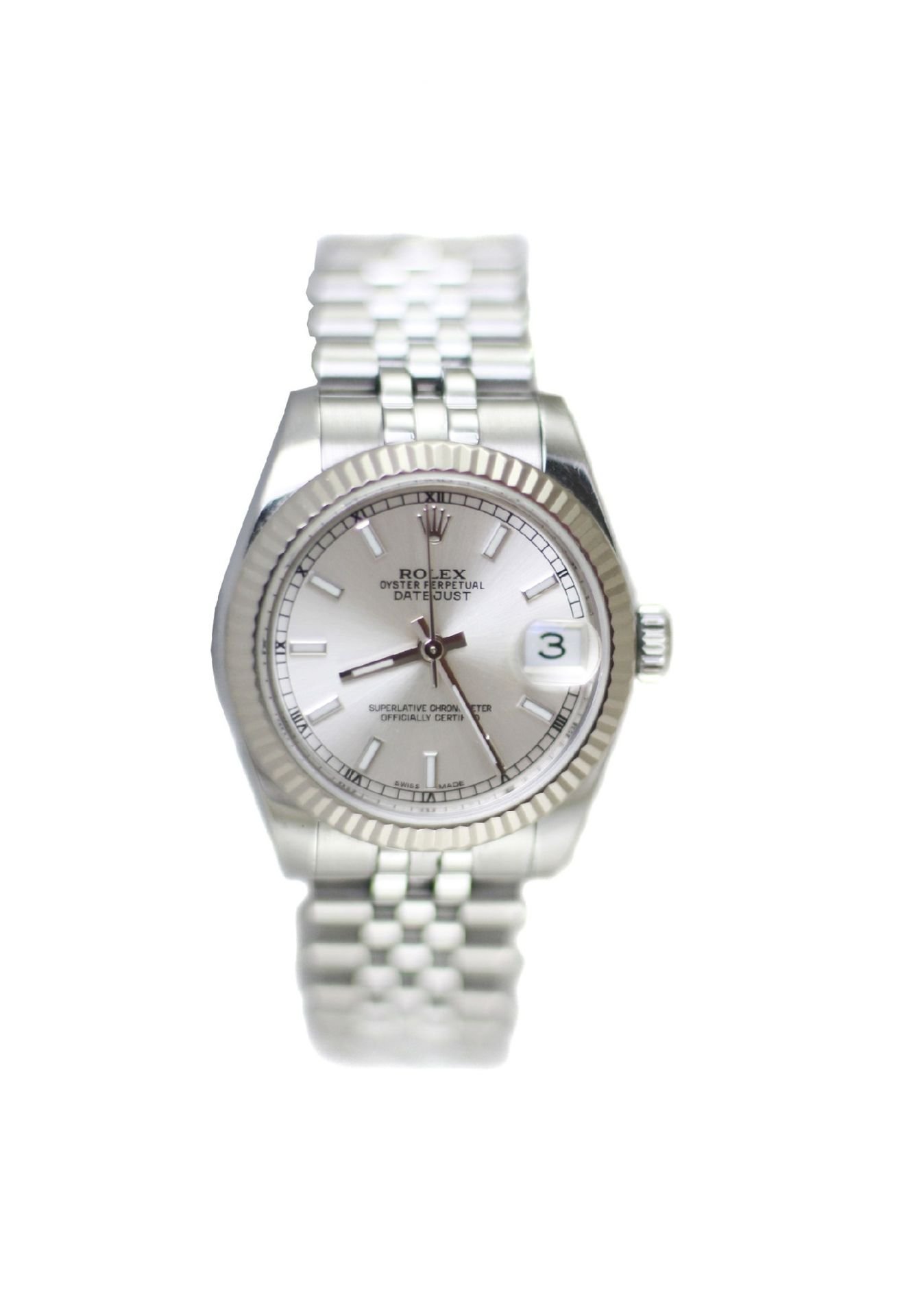 ROLEX Datejust 31mm Jubilee Silver Dial