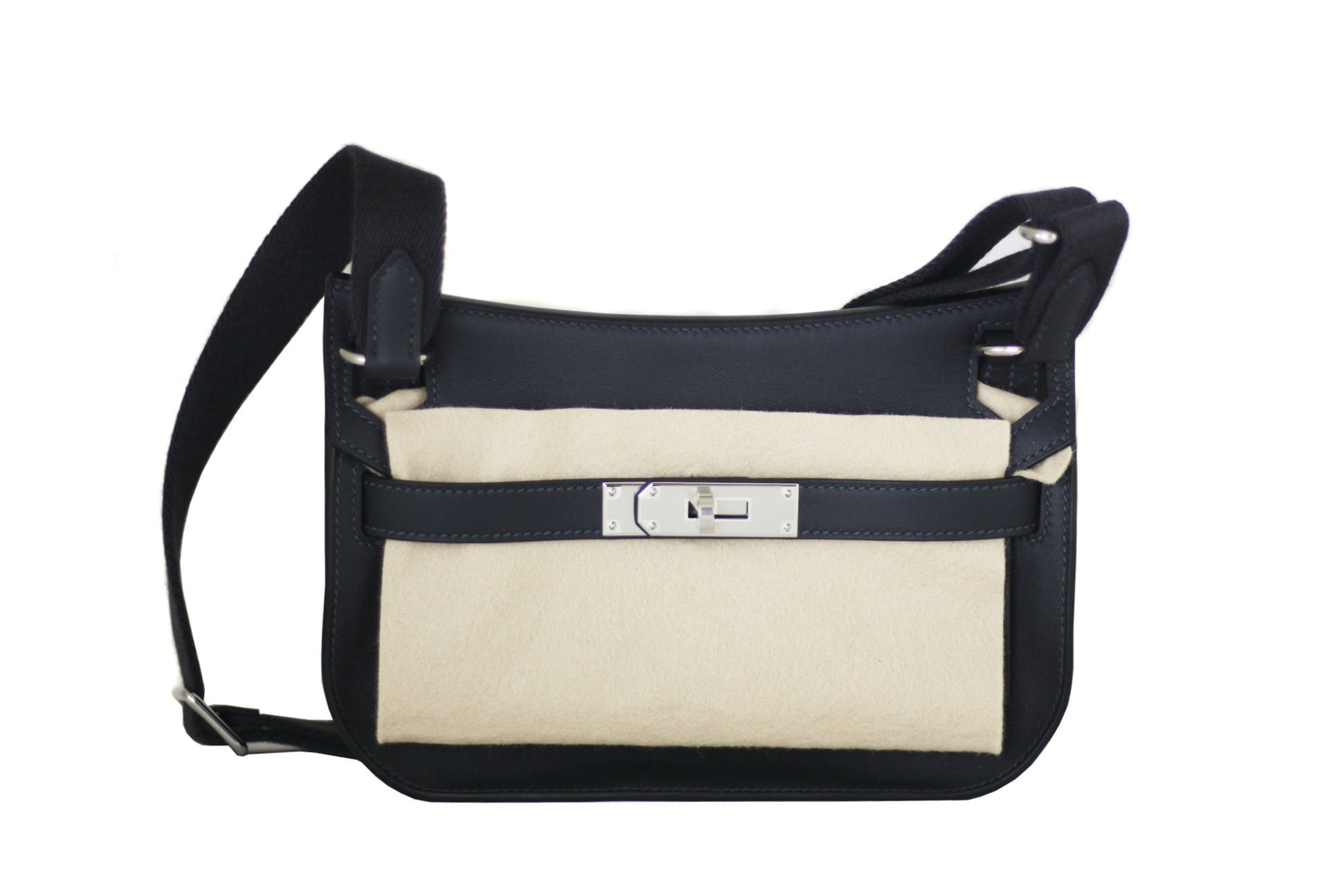 Hermès Jypsiere Mini Black Swift Palladium Hardware