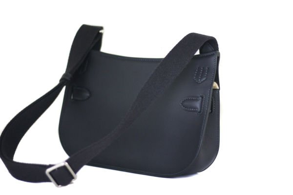 Hermès Jypsiere Mini Black Swift Palladium Hardware