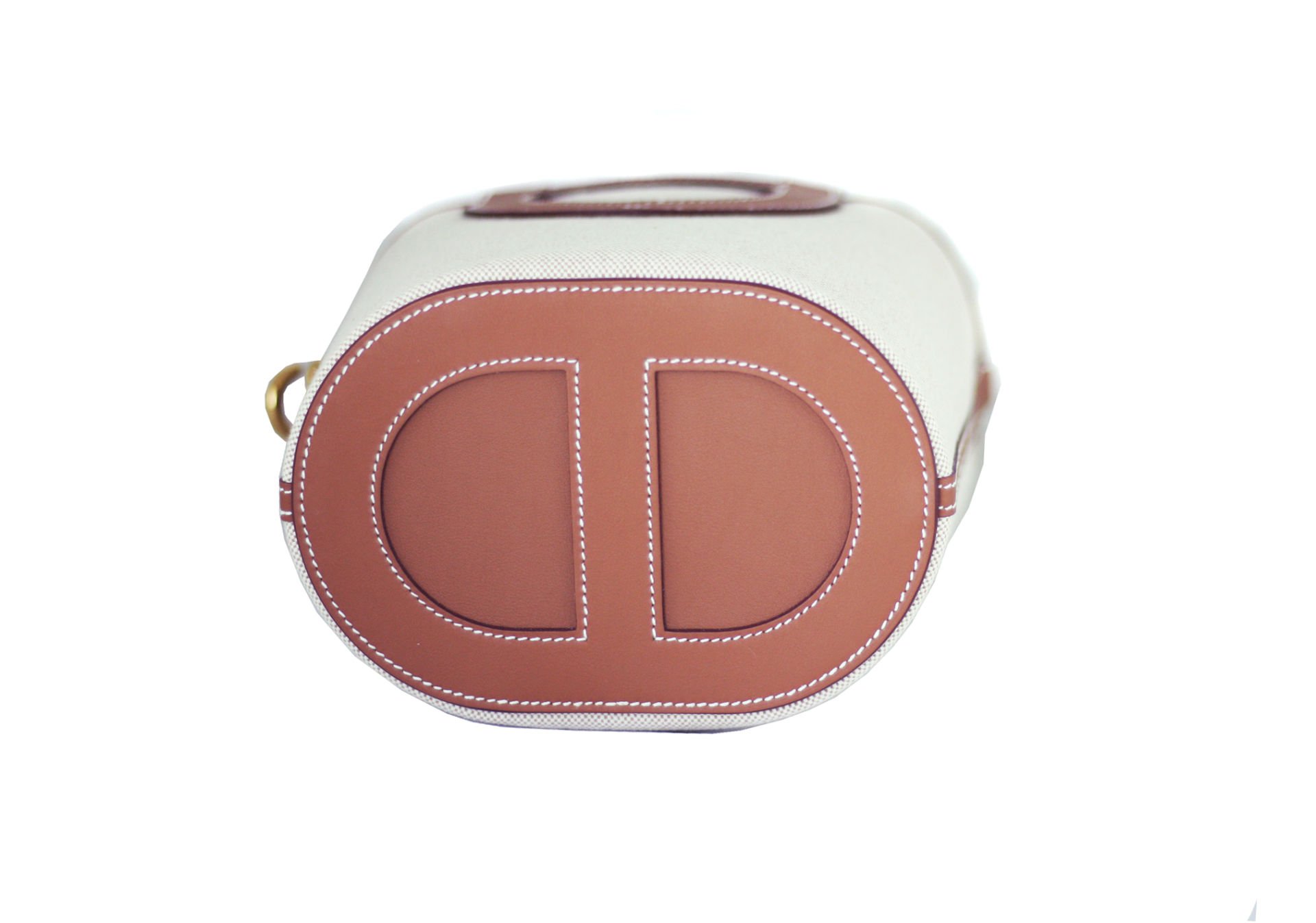 HERMES Beige/Gold In The Loop 18 Bag