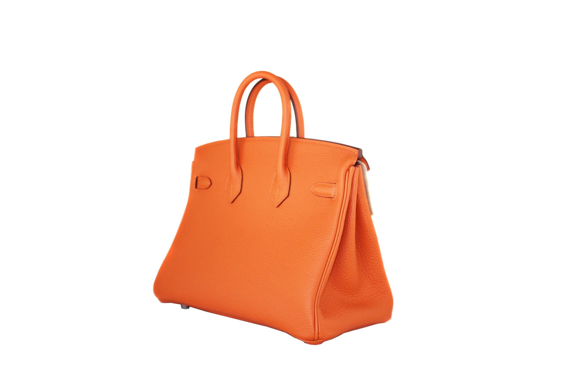 HERMES Togo Birkin 25 Orange PHW