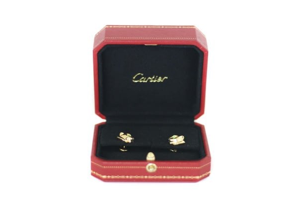 CARTIER Panthere de Cartier Stud Earrings