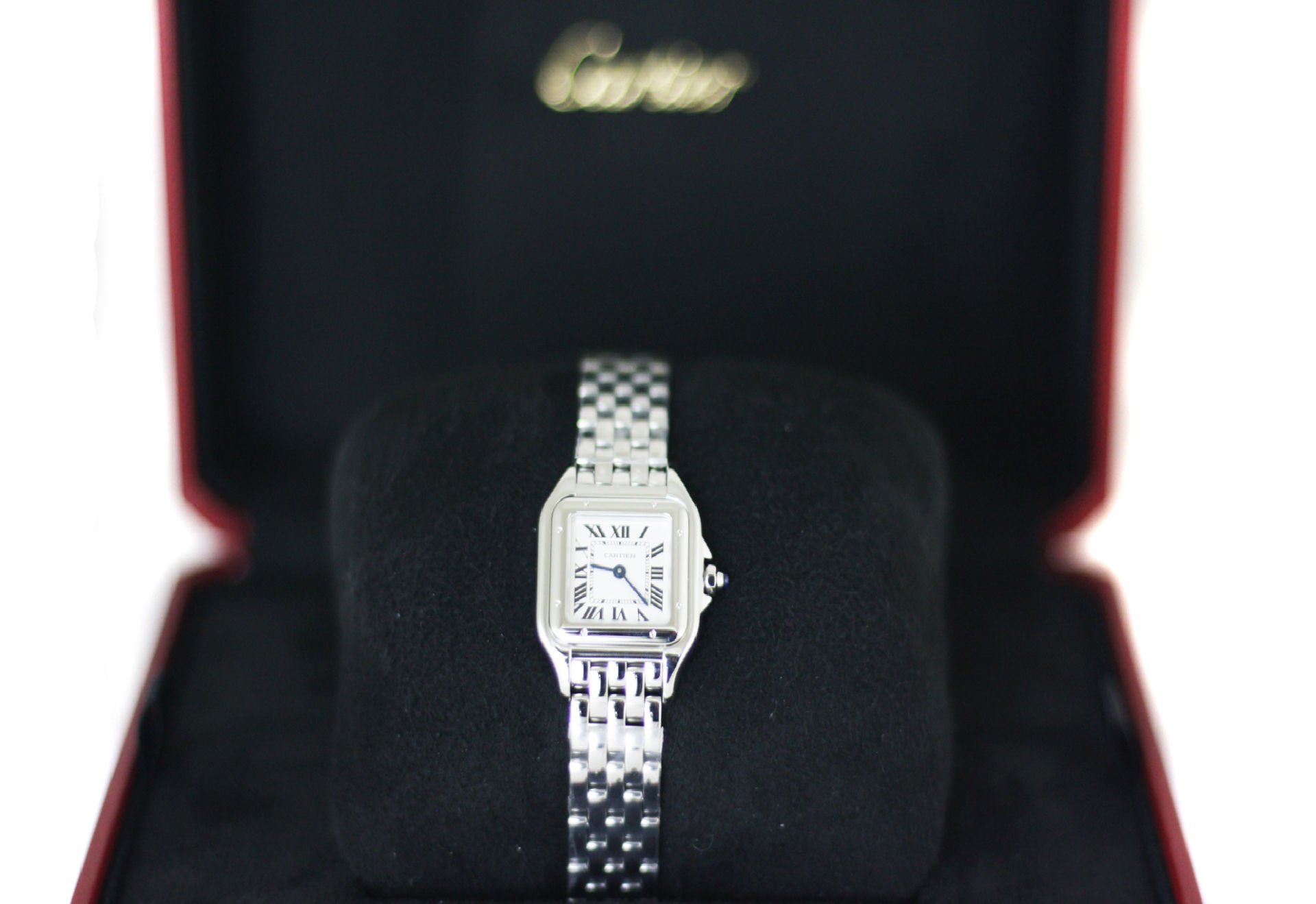 CARTIER Steel Small Panthere Watch