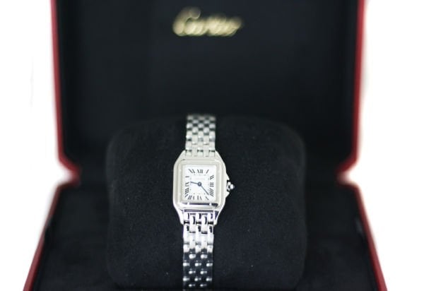 CARTIER Steel Small Panthere Watch