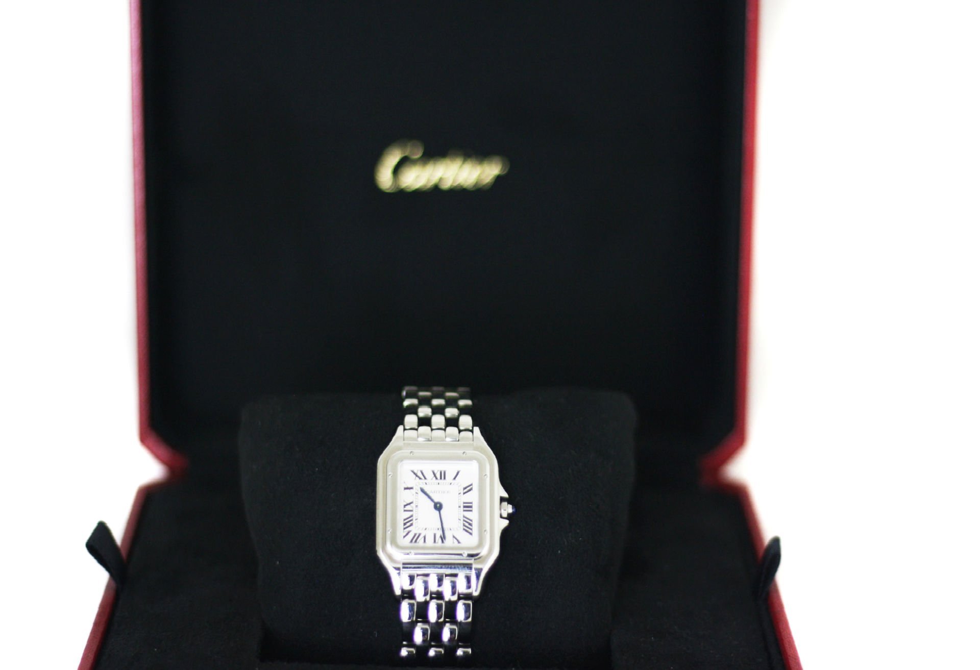 CARTIER Steel Medium Panthere Watch
