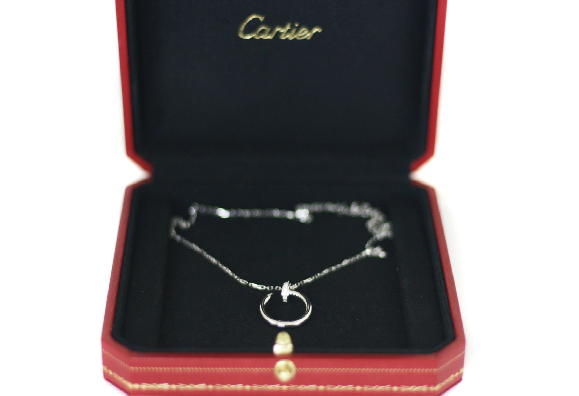 CARTIER Juste Un Clou Pendant Diamonds Necklace