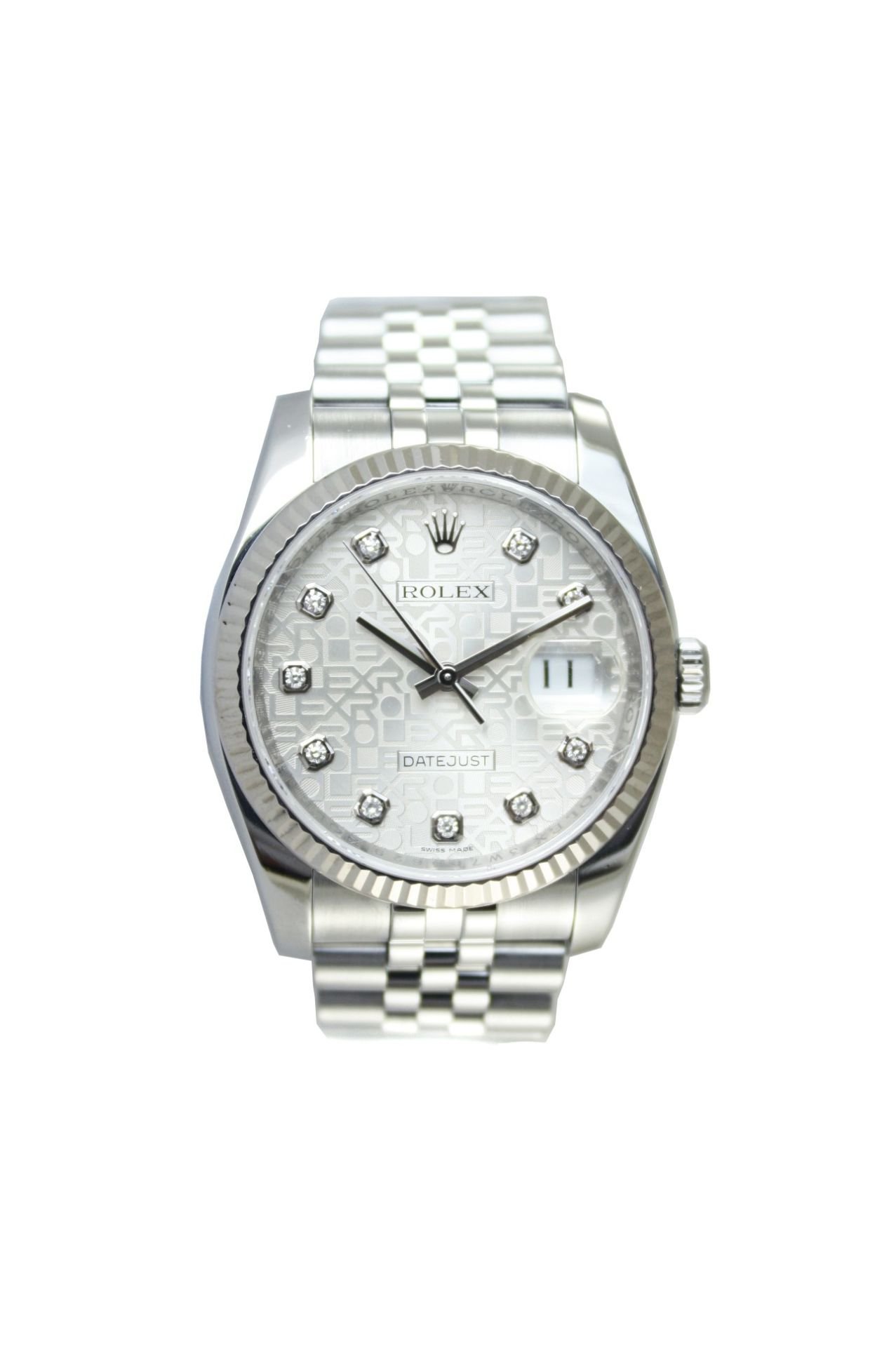 ROLEX Datejust 36mm Computer Diamond Dial Jubilee
