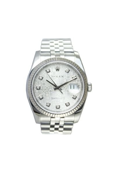 ROLEX Datejust 36mm Computer Diamond Dial Jubilee