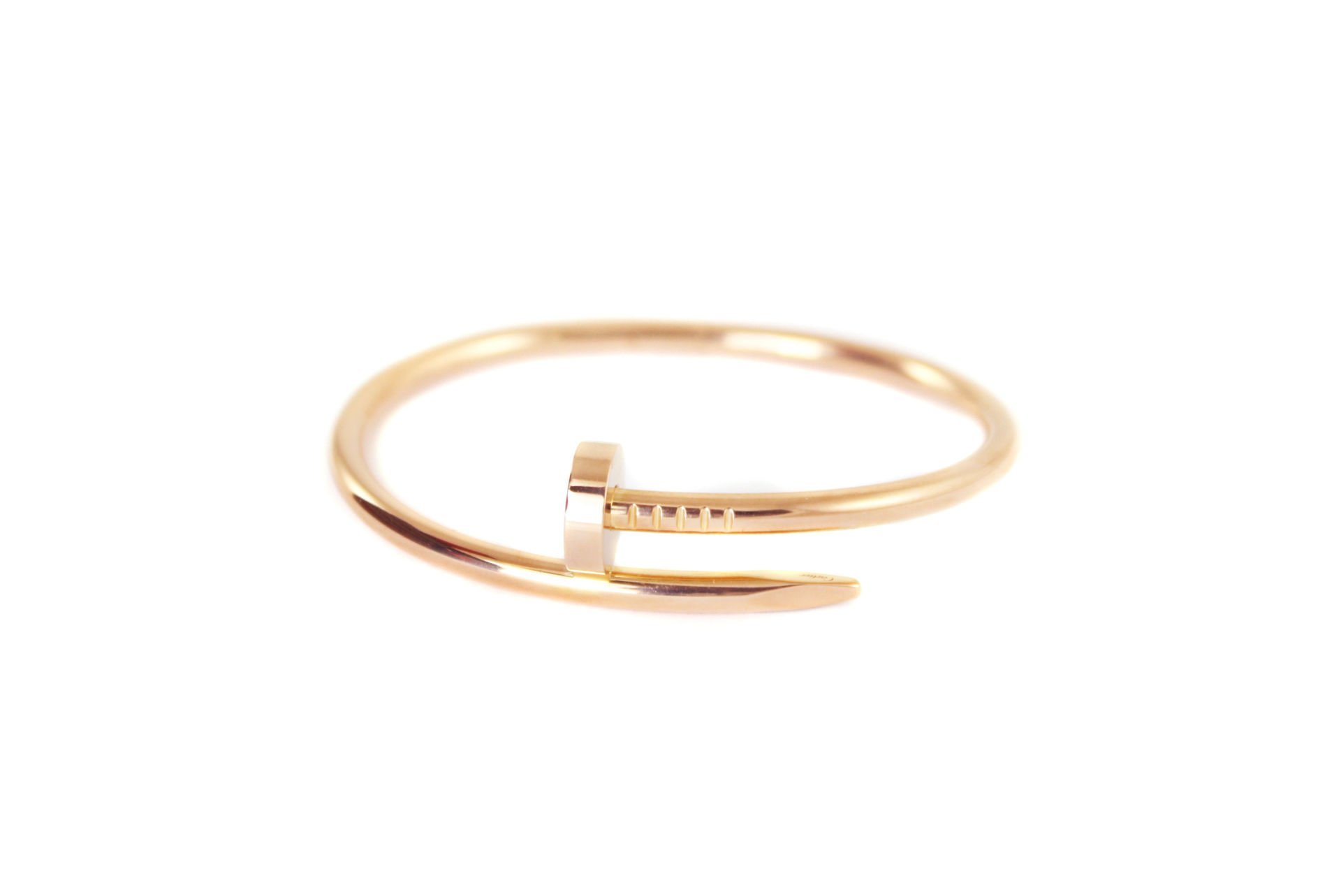 CARTIER 18K Rose Gold Juste Un Clou 16 Size