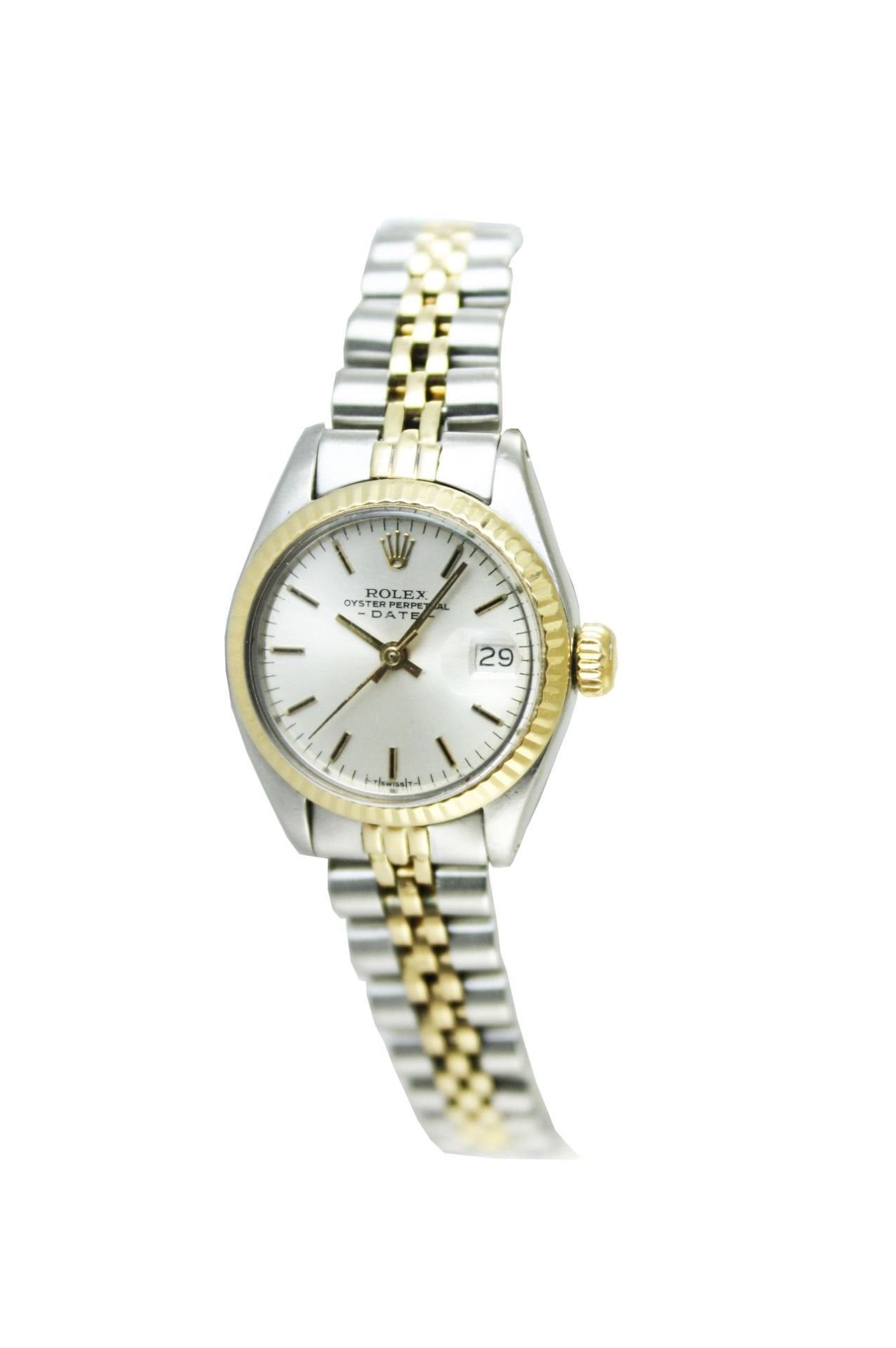 ROLEX Date 26mm Two Tone Jubilee Vintage