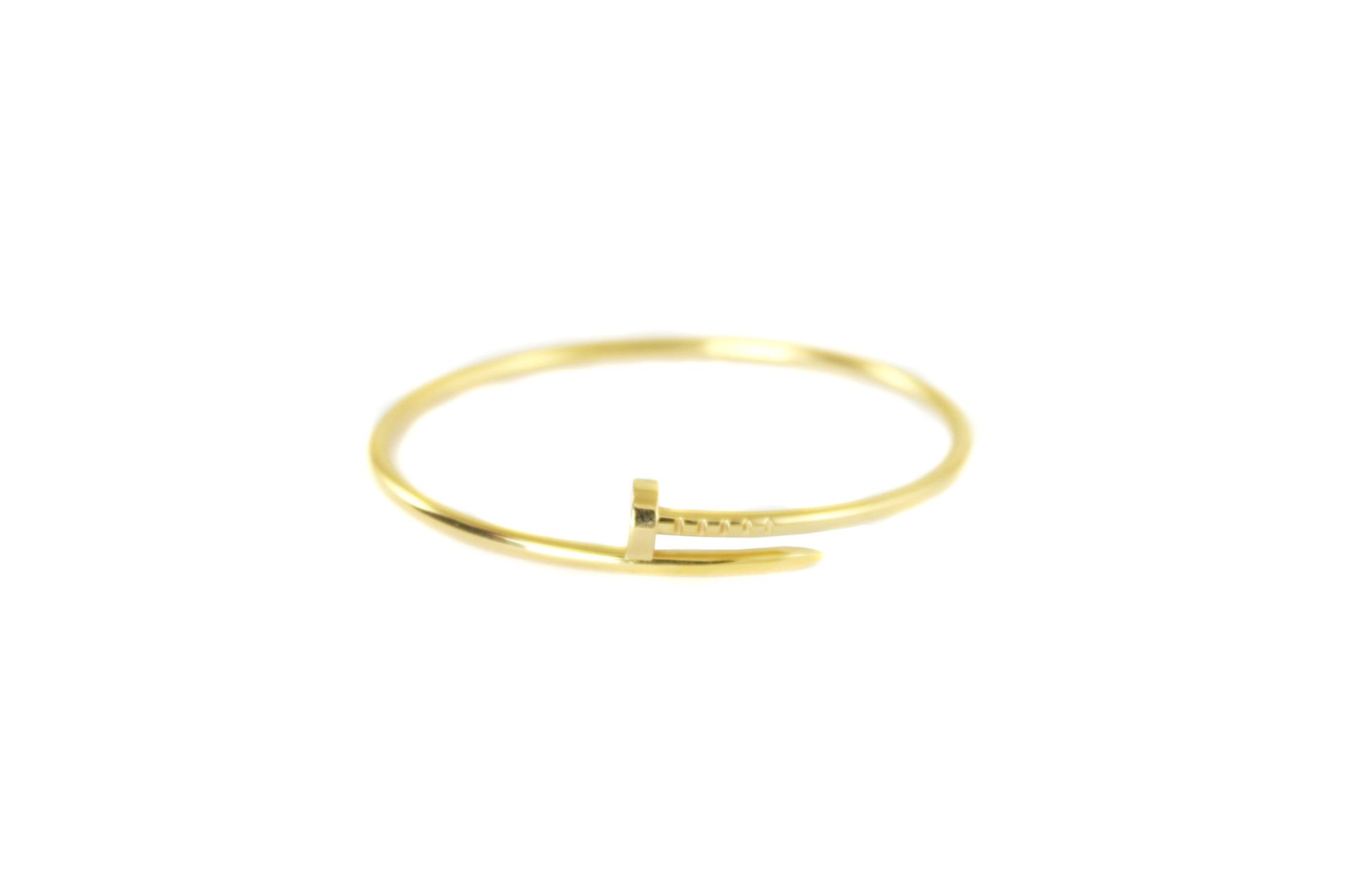 CARTIER 18k Yellow Gold Juste Un Clou SM Bracelet