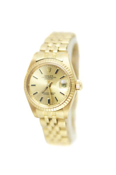 ROLEX Vintage Datejust 26mm Jubilee 18k Yellow Gold
