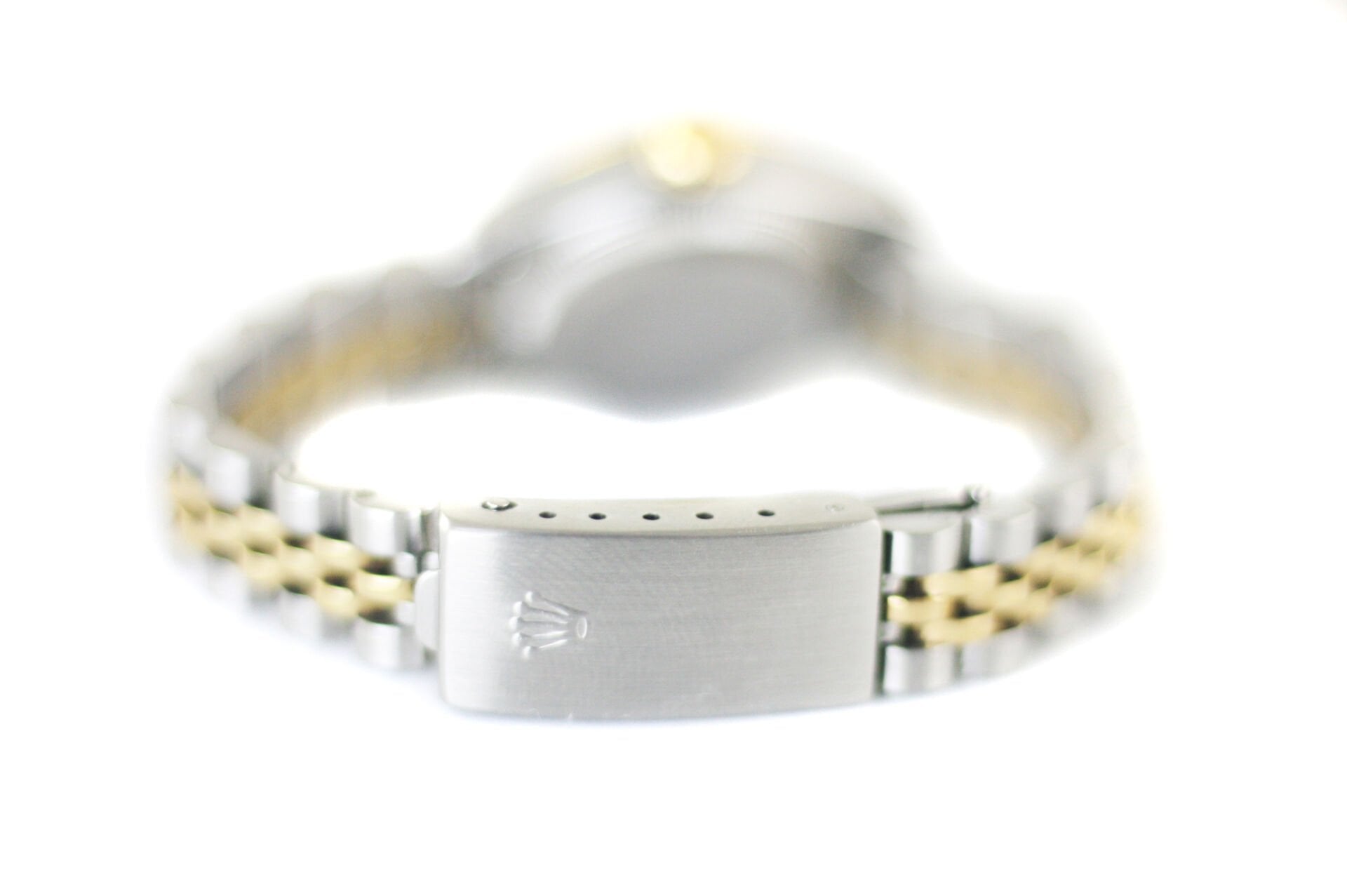 ROLEX Vintage Datejust 36mm Silver Diamond Dial Jubilee