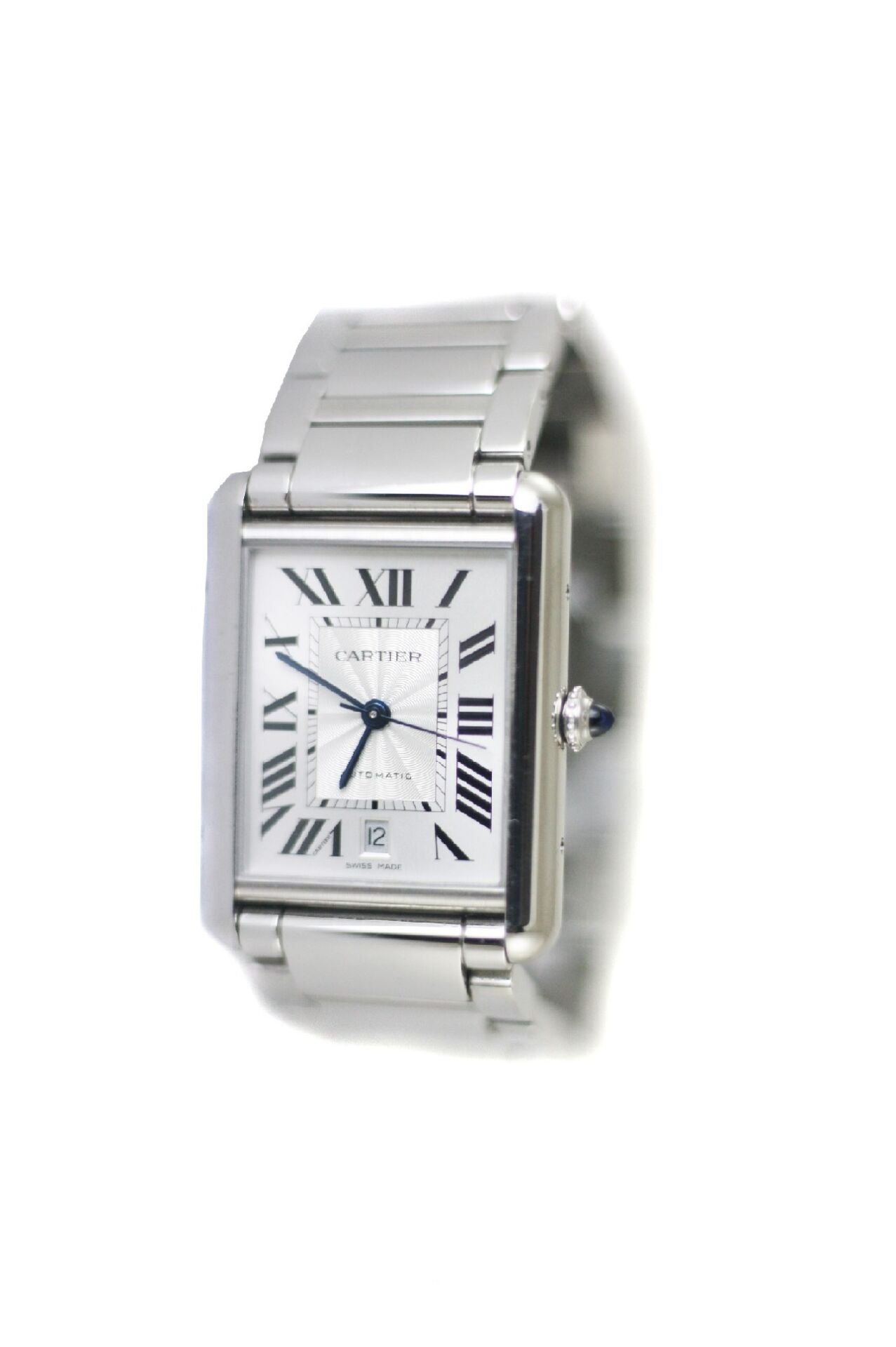 CARTIER Tank Must Steel Watch Automatic