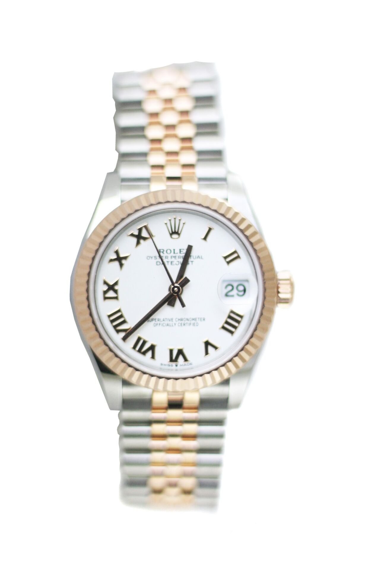 ROLEX Datejust 31mm 18k Rose Gold/Steel Jubilee
