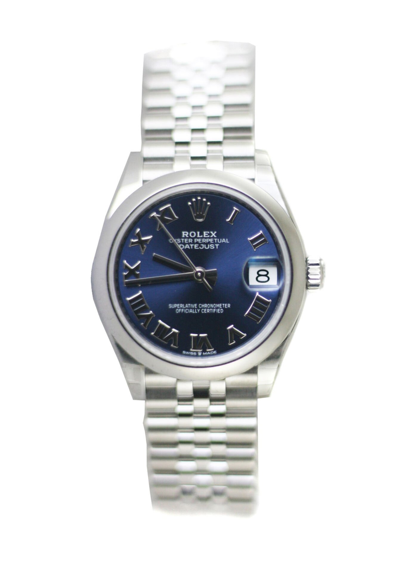 ROLEX Datejust 31mm Steel Blue Dial Jubilee