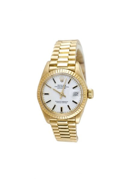 ROLEX Datejust 26mm 18K Yellow Gold President Vintage