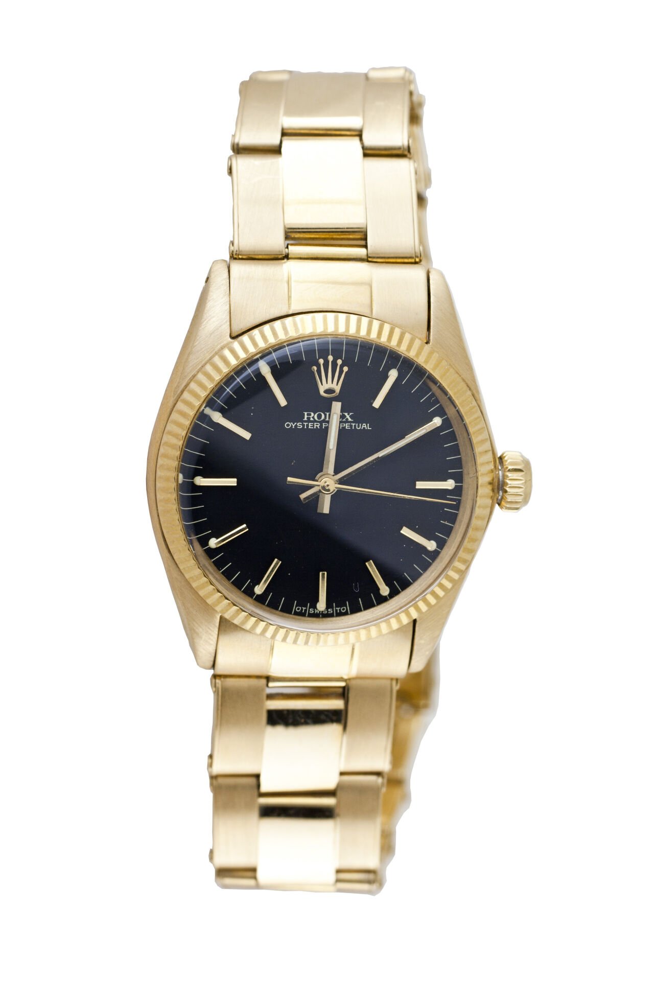 ROLEX Oyster Perpetual 31mm 18k Yellow Gold Oyster