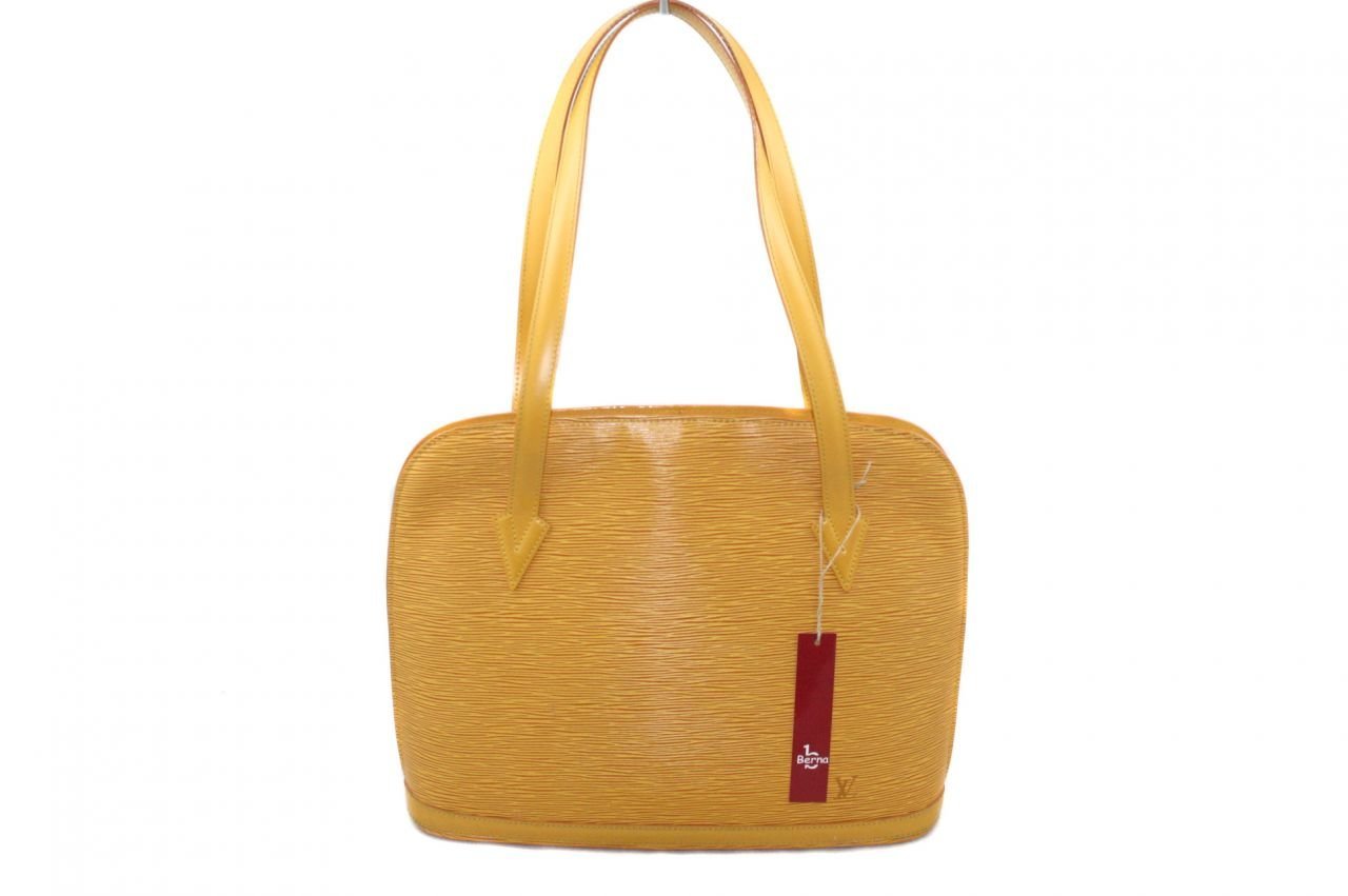 LOUIS VUITTON Yellow Epi Leather Lussac