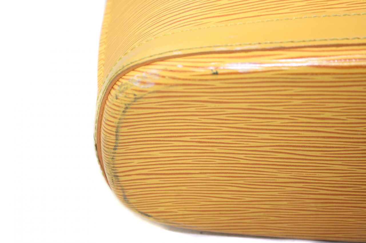 LOUIS VUITTON Yellow Epi Leather Lussac
